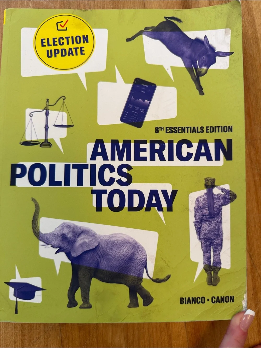 American Politics Today Textbook - 8th Essentials Edition